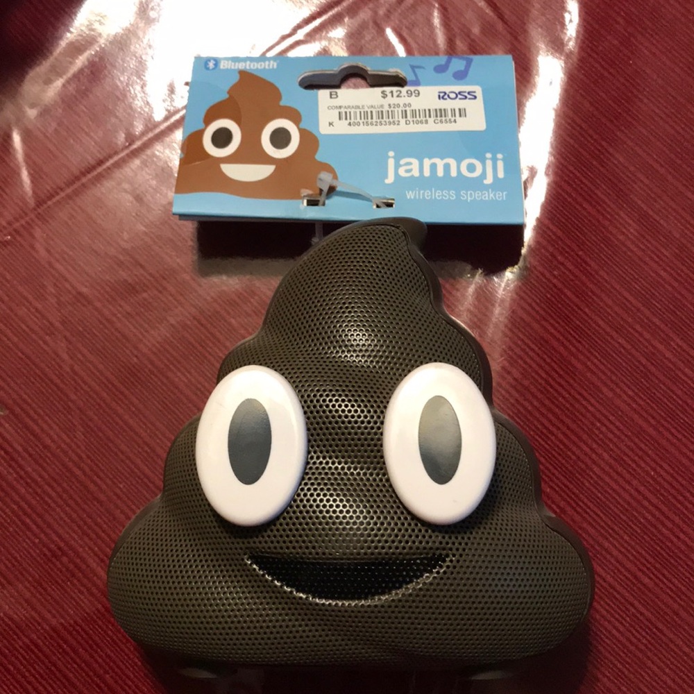 Poop Emoji Bluetooth Speaker